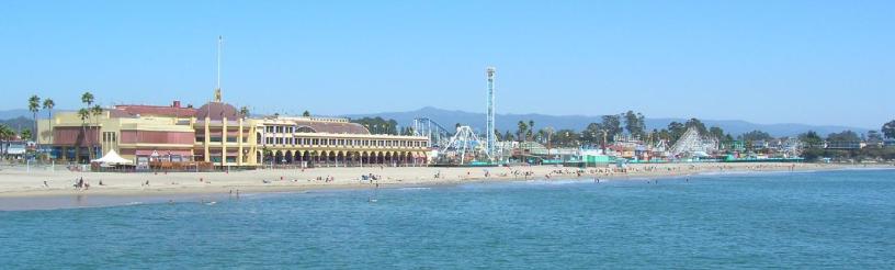 Santa Cruz beach and boardwalk